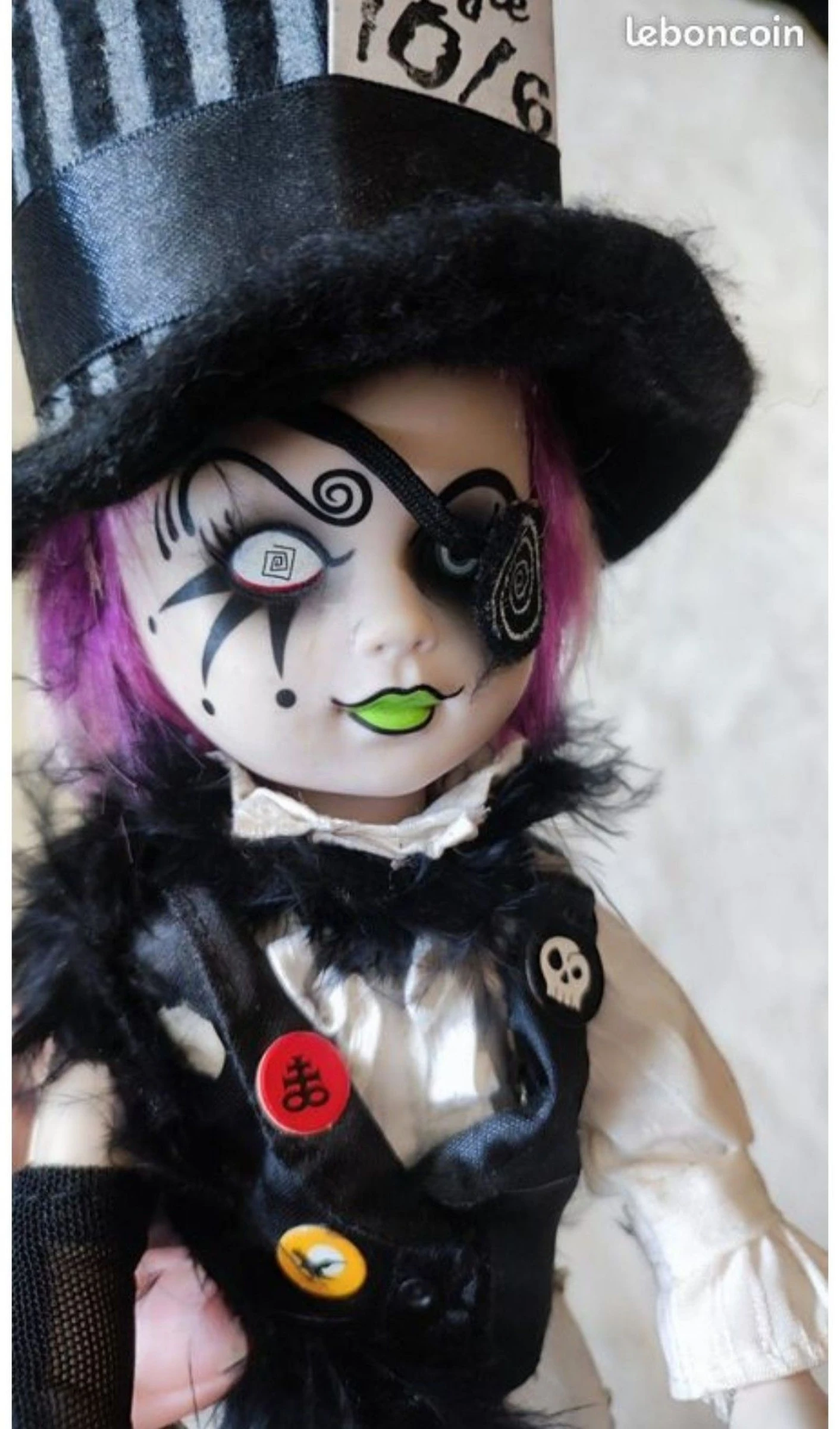 ZELDZAAM Living Dead Dolls Collector-pop - Hatter Alice – photo 2